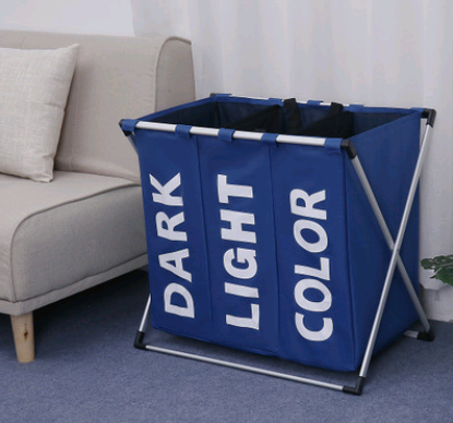 Home Storage Basket, Waterproof Oxford Laundry Hamper