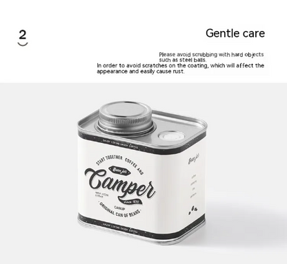 Coffee Bean Sealed Cans Outdoor Camping Tinplate