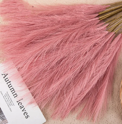 Mini Artificial Pampas Reed Grass Home Decor