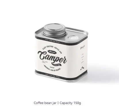 Coffee Bean Sealed Cans Outdoor Camping Tinplate