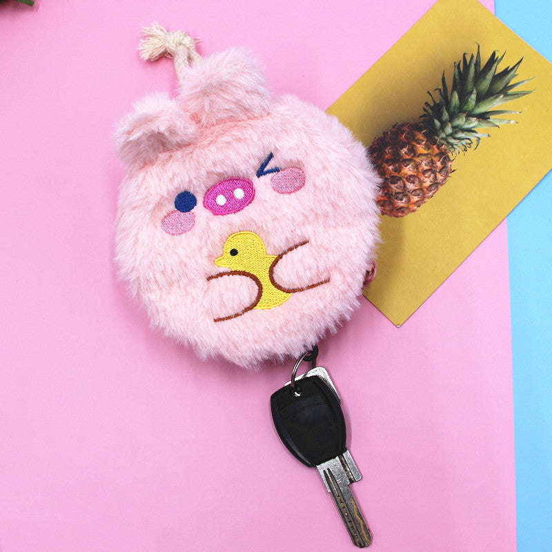 Cute Pull-out Home Drawstring Key Holder
