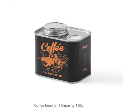 Coffee Bean Sealed Cans Outdoor Camping Tinplate
