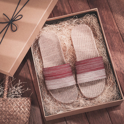 Linen Slippers for Comfortable Home Wear