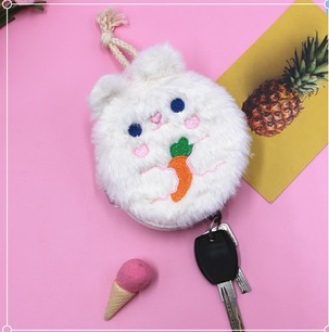 Cute Pull-out Home Drawstring Key Holder