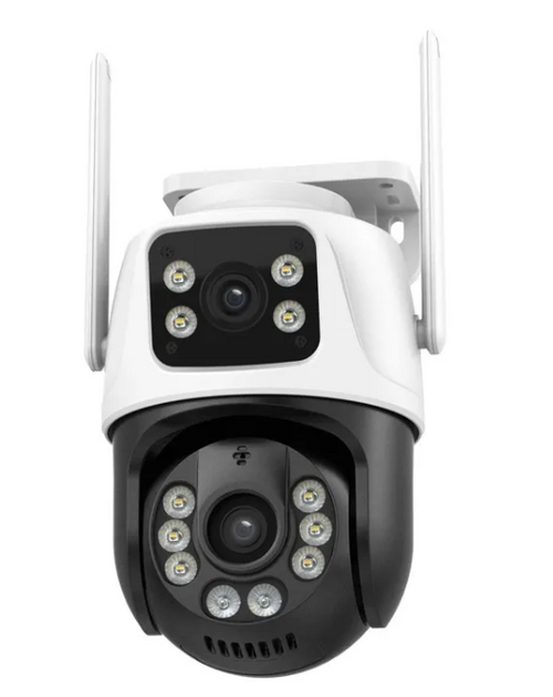 Dual-Screen Wireless Home Monitor